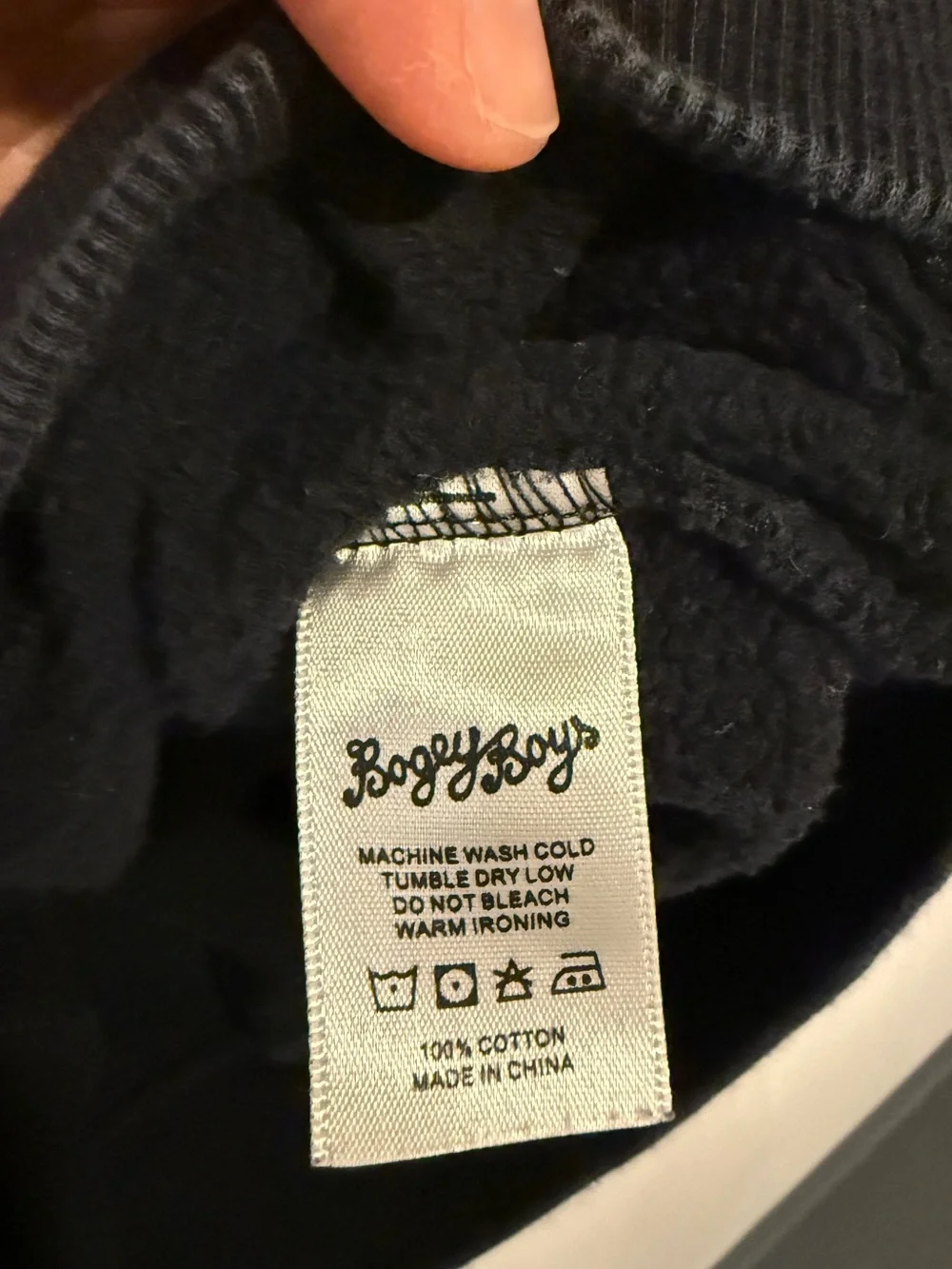 Bogey Boys Crewneck Embroidered Sweatshirt - Men's Medium - Golf sweatshirt
